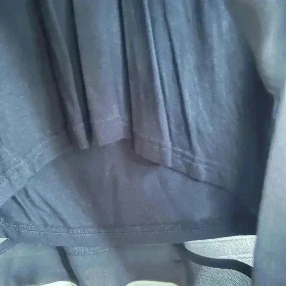 Zara Black V Neck Sweater with Transparent Sleeves Size M - Picture 4 of 8